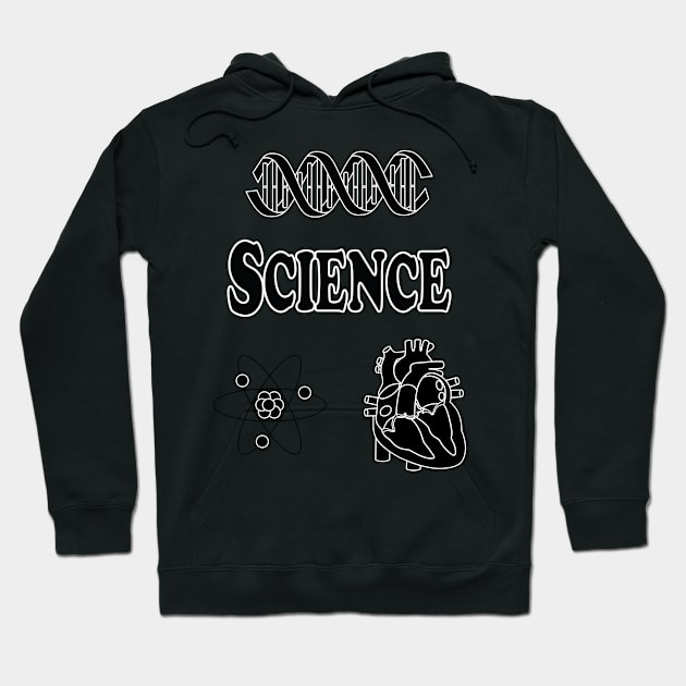 Science Hoodie by ScienceCorner